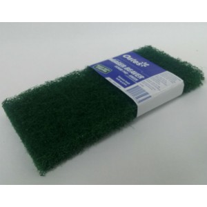 Oates eager beaver scrub pad - green