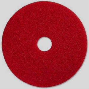 GLOMESH Regular speed floor pad (400mm, 16") - red