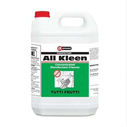 Advance, All Kleen - Concentrated Disinfectant Cleaner - Tutti Frutti 5L