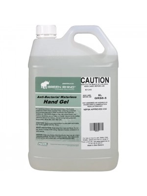 Green Rhino, Antibacterial Hand Gel (Waterless) - 5L