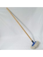 Dolly Mop (Wall Mop) - white, wood handle