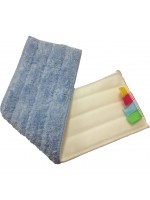Flat mop pad, Fringe, Wet & Dry, 44cm