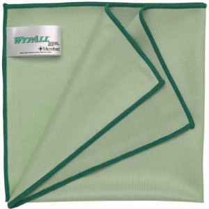 Kimberly-clark microfibre cloth for window (40cmX40cm) - green