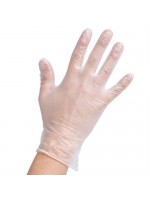 Vinyl Gloves Powder Free (Small) Pkt/100 - clear