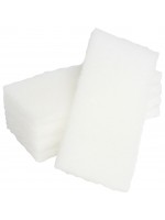 Glomesh Glitterpad, Polish pad (250 x 110mm) - white 