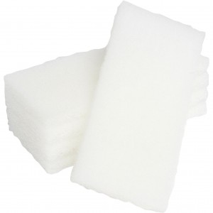 Glomesh Glitterpad, Polish pad (250 x 110mm) - white 