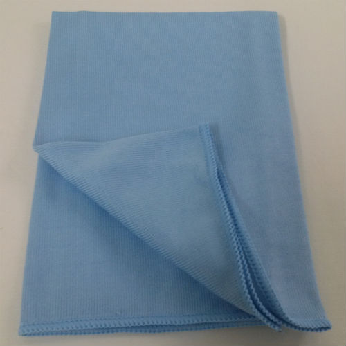 Microfibre cloth for window and glass (40cmX40cm) - blue